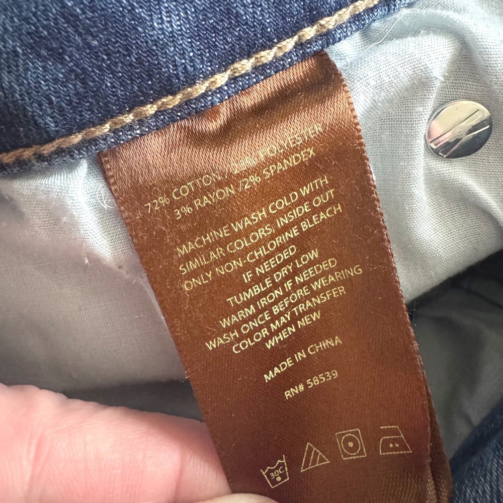 Kut from the Kloth Natalie Bootcut Jeans Medium Wash Flap Pocket KP1549MA4R 14 - Picture 6 of 12
